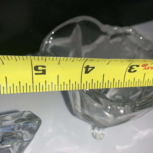 #957 VINTAGE EARLY AMERICAN CREAMER AND SUGAR SET BY INDIANA GLASS - Picture 6 of 11